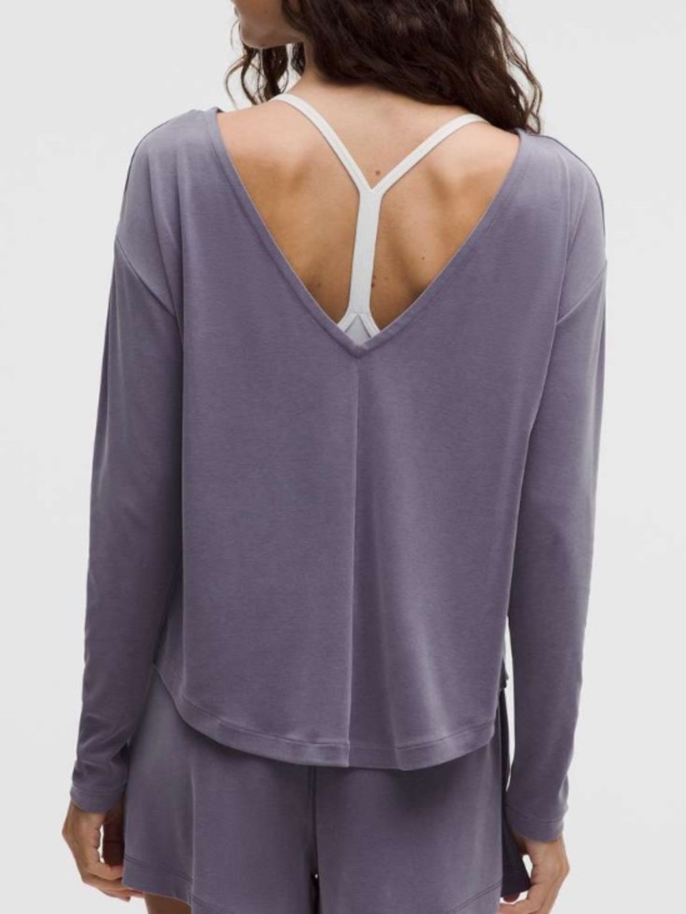 Lululemon Drapey Softstreme Boatneck Long Sleeve - Small - Picture 5 of 5